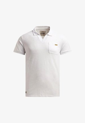 Camp David, CAMP DAVID POLOSHIRT DUNE CRUSHER KURZARMSHIRT MIT POLOKRAGEN - Poloshirt - weiß