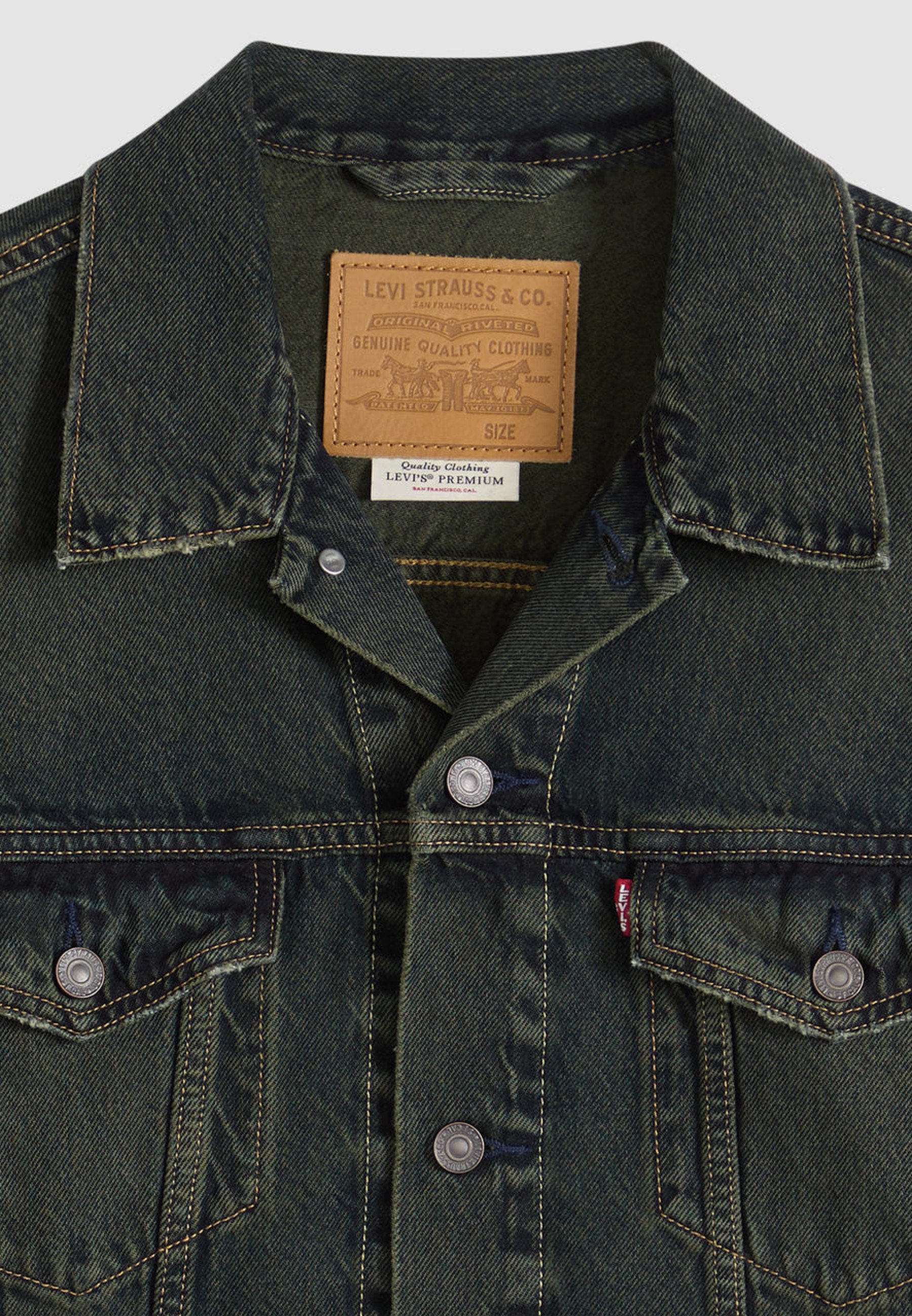 Levi's® RELAXED FIT TRUCKER - Denim jacket - until its dust/dirty