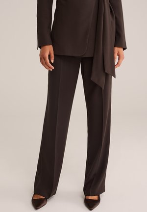 Broek - dark brown
