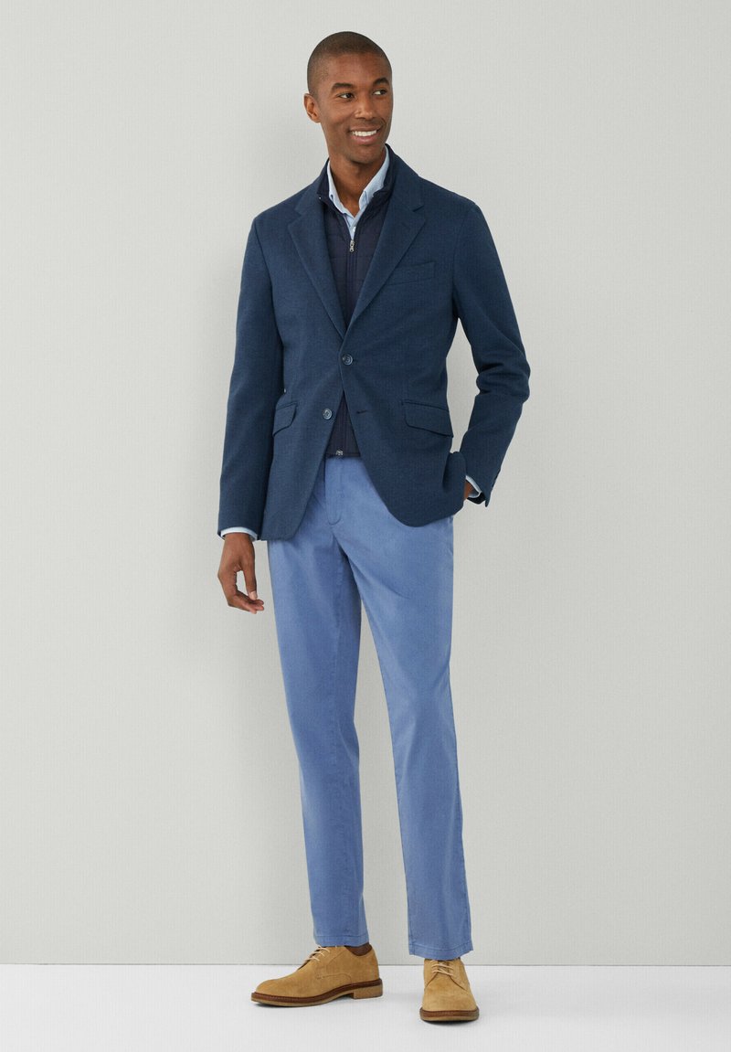 Hackett London Blazer blauw