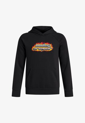 RIVAL FLAMIN WORDMARK - Pulover s kapuco - black