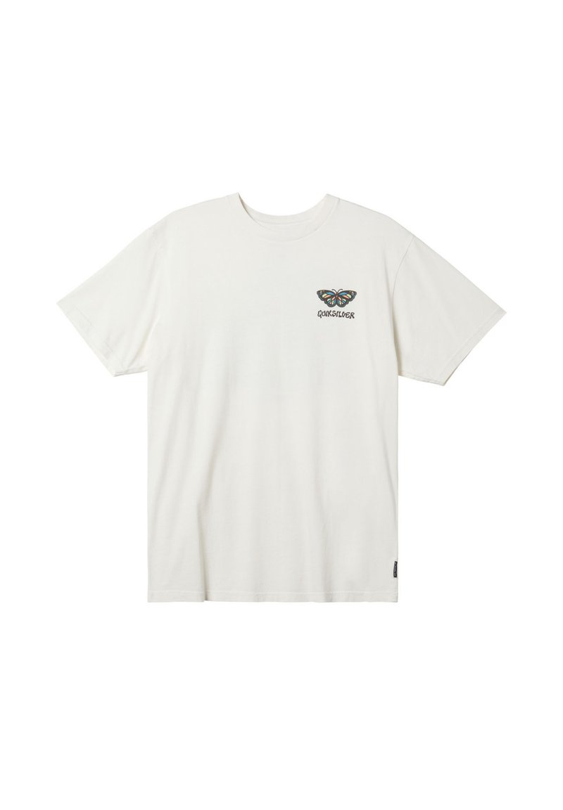 Quiksilver T-shirt print crème