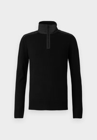 KILMINGTON QUARTER ZIP JUMPER - Pullover - black