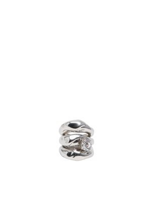 Anillo - plata oscuro