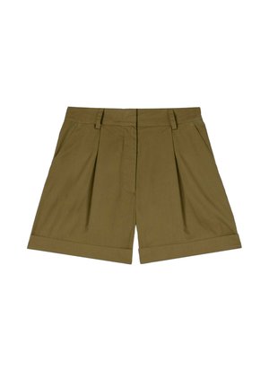 Motivi CON PIEGHE - Shorts - verde militare