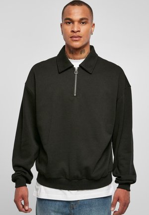 COLLAR CREW - Piké - black