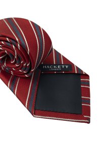 Hackett London REGI STRIPE - Krawatte - red