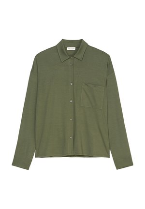 Hemdbluse - dark green