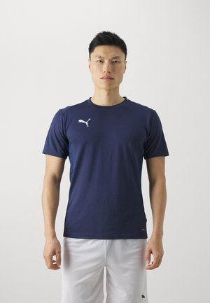 TEAMGOAL - Sportiniai marškinėliai trumpomis rankovėmis - navy/white/persian blue