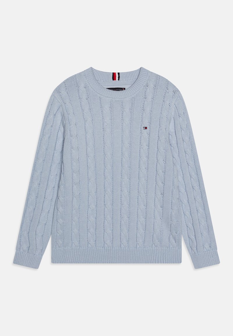 Tommy Hilfiger ESSENTIAL CABLE - Pulover - breezy blue