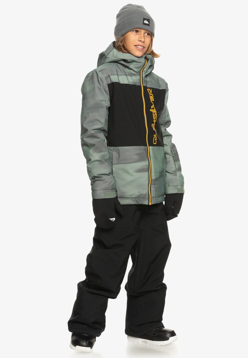 Quiksilver SIDE HIT DE SNOW TECHNIQUE POUR Snowboard jacket green