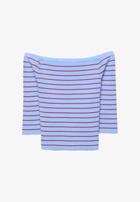 Non sélectionné, mottled royal blue