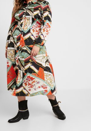 Blusenkleid - orange