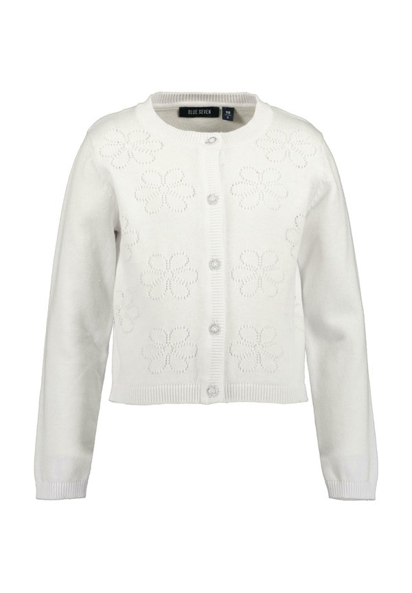 BASICS - Strickjacke - weiss