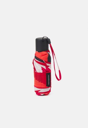 UNIKKO MINI MANUALUMBRELLA - Umbrella - white/red