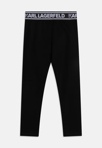 KARL LAGERFELD KIDS Pajkice – hlače - black