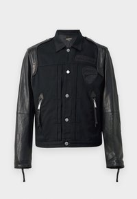 DUCATI HYBRID JACKET - Usnjena jakna - black