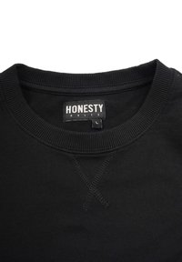 Honesty Rules FRENCH TERRY - Basic T-shirt - black