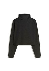 HIGH NECK - Bluză de molton - grey