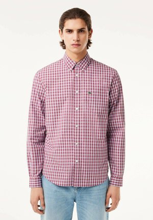 Camisa - bordeaux blanc iny