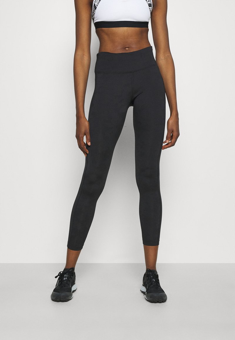 Nike Performance FAST Tights black/reflective silver/schwarz