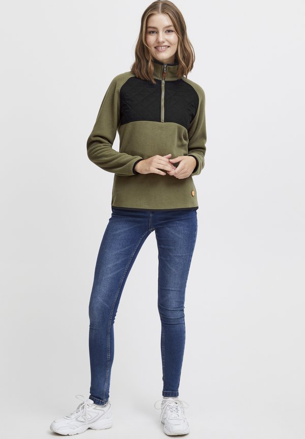OXMalita - Fleece jumper - dusty olive4