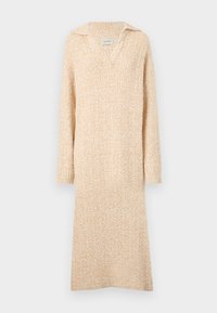 RESORT DRESS - Gebreide jurk - sand