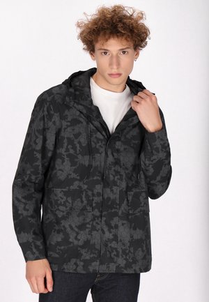 urban rain - Szabadtéri dzseki - dunkelgrau schwarz camouflage