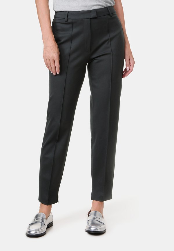 VERKÜRZT KLASSISCHE MIT LÄNGSBIESE - Chino - schwarz