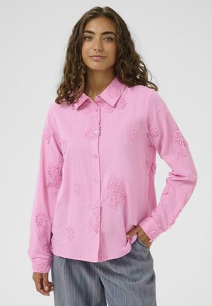 CLOVER - Gombos blúz - fuchsia pink