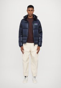 EA7 Emporio Armani GIUBBOTTO - Casaco de inverno - blue