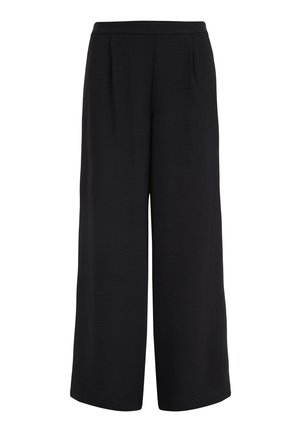 WE Fashion CURVE - Auduma bikses - black