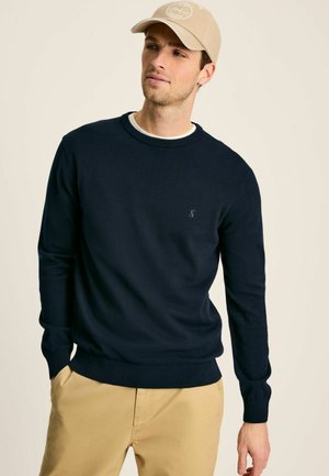 REGULAR FIT - CREW NECK - Džemper - navy