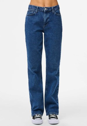 STRAIGHT FIT PCKELLY - Jeans Straight Leg - medium blue denim