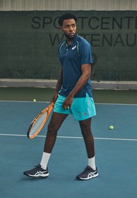 ASICS PADEL COURT SHORT - Pantalón corto de deporte - energy aqua