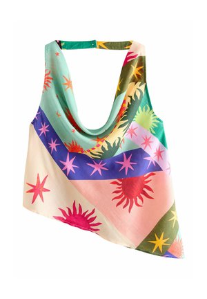 REGULAR FIT - HALTER COWL NECK  - Débardeur - multi