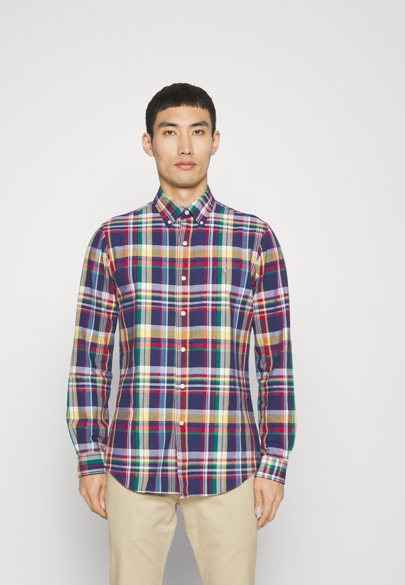 Polo Ralph Lauren LONG SLEEVE SPORT SHIRT Shirt navy/yellow multi