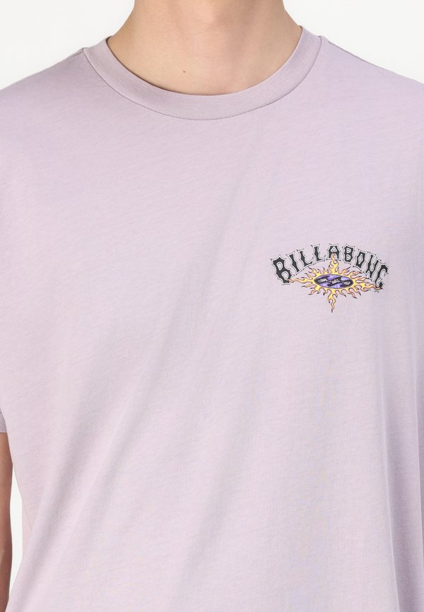 Print T-shirt - purple3