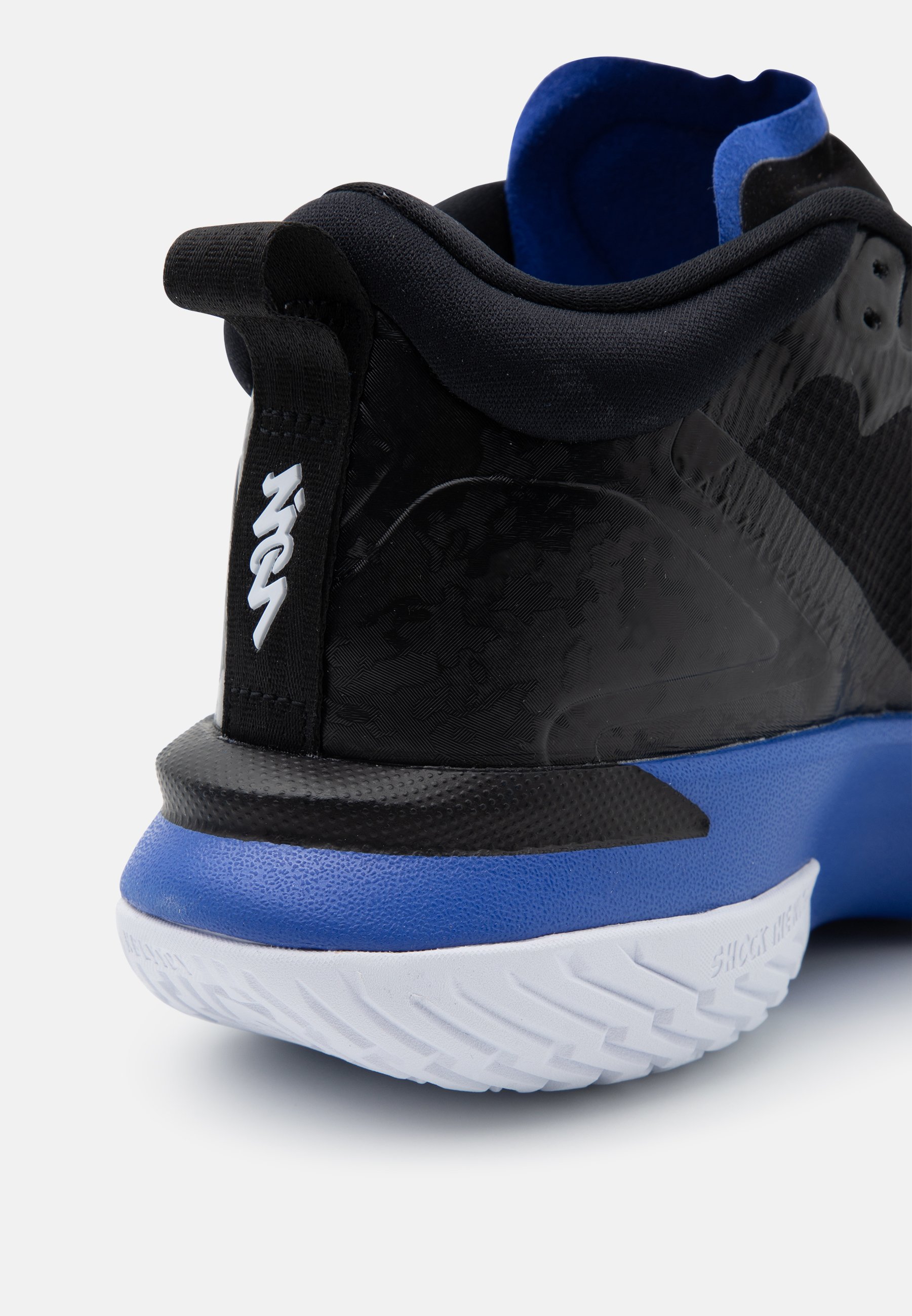 Jordan ZION - Basketbalschoenen - black/white/hyper royal/Zwart - Zalando.nl