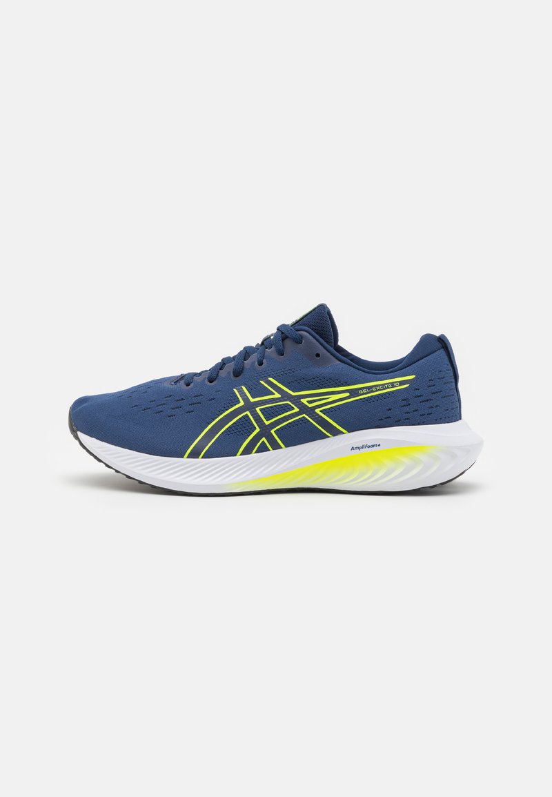 ASICS GEL-EXCITE 10 - Tekaški copati za cesto - blue expanse/safety yellow