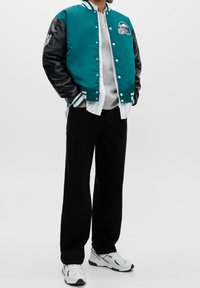 PULL&BEAR Bomberjacks - mottled black