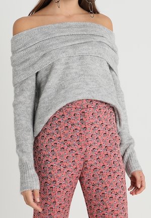 Trui - mottled light grey