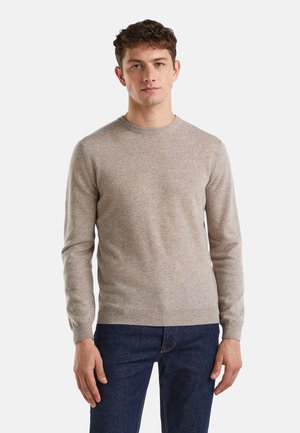 CREW NECK - Maglione - beige
