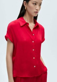 Mango Button-down blouse - light pink