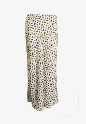 Glamorous Care Bias Cut - Maxinederdele - white ditsy daisy