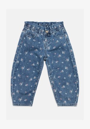 GAP, FLORAL PRINT - Jeans Relaxed Fit - medium wash