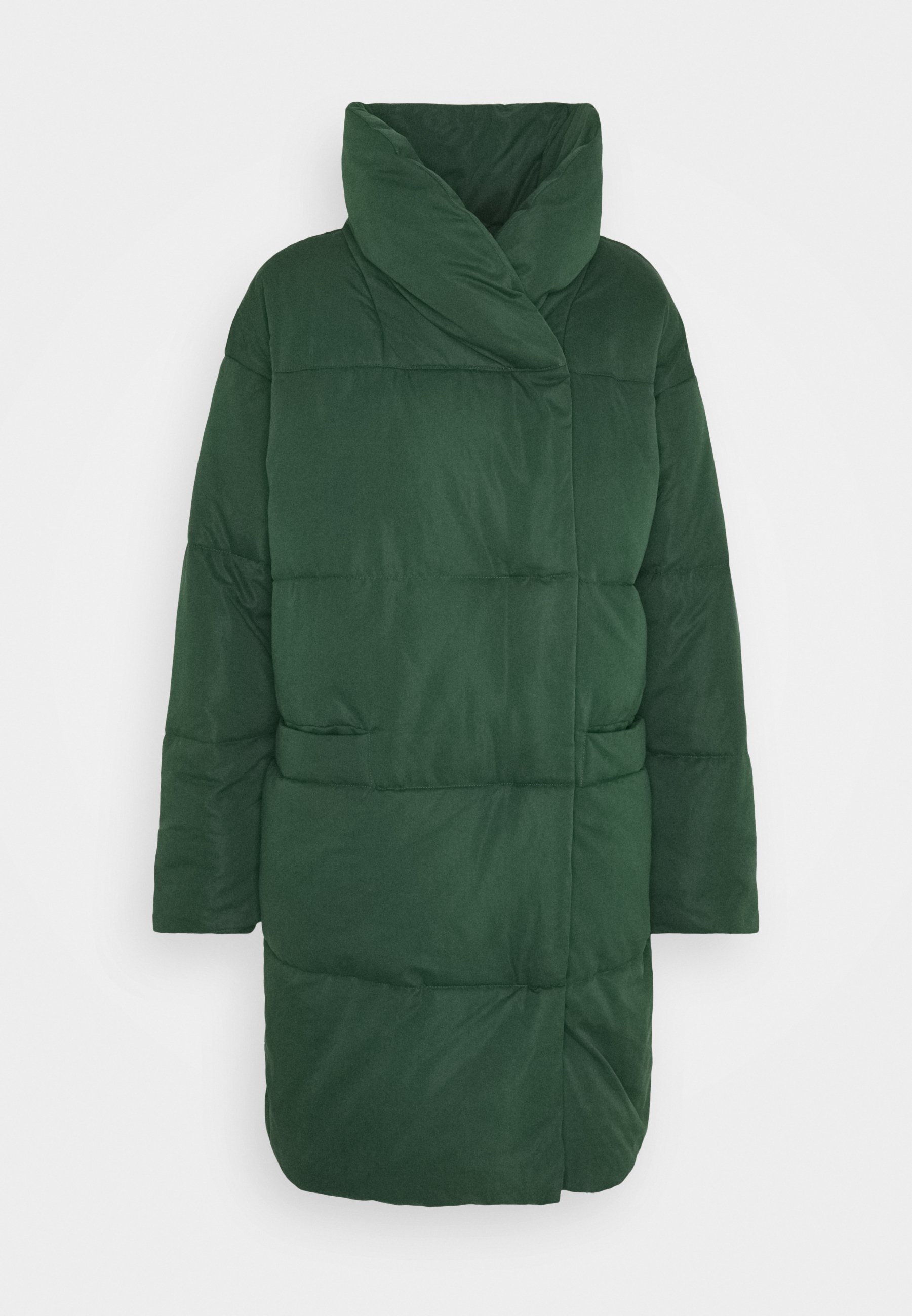 Monki VALERIE JACKET Vinterkåpe frakk green dark Monki BEA Vinterjakke khaki Zalando.no