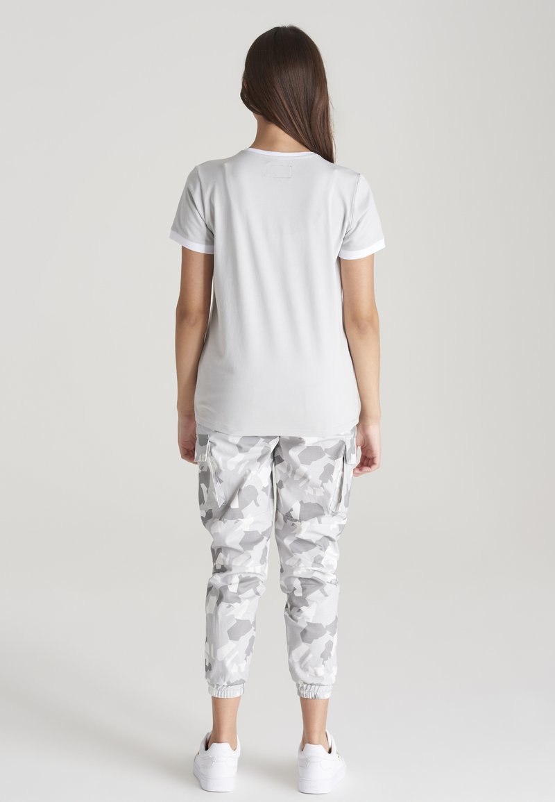 Kinder T-Shirts | SIKSILK RINGER T-Shirt basic grey/grau - RK34243 Kinder T-Shirts | SIKSILK RINGER T-Shirt basic grey/grau - RK34243