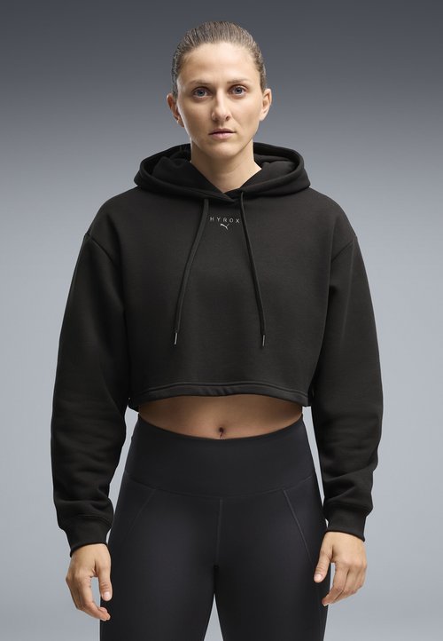 PUMA X HYROX HEAVYWEIGHT HOODIE - Sweatshirt - black — photo 2