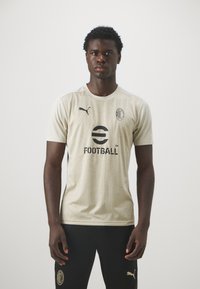 Puma AC MILAN PREMATCH - T-Shirt sport - putty/prairie tan